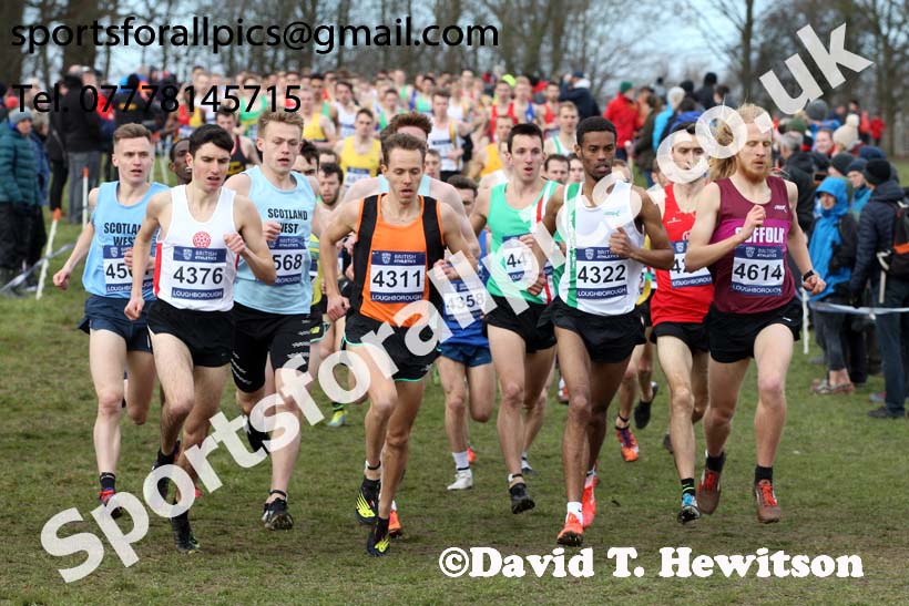 Senior mens 2019 British Athletics Inter Counties Cross Country, Prestwood Hall, Loughborough. Photo:  David T. Hewitson/Sports for All Pics